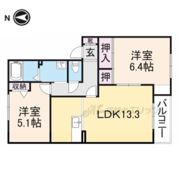 サウス・サンティーナの間取り画像