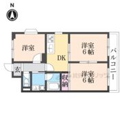 メゾン東中の間取り画像