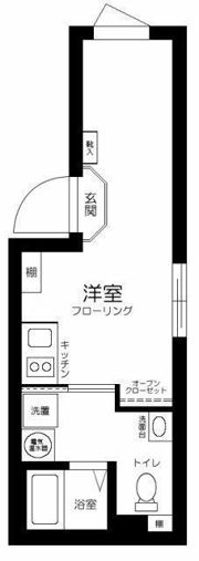 GLICION上落合の間取り画像
