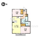 セレッソ パティオⅡの間取り画像