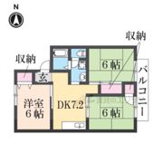 アメニティ1号館の間取り画像