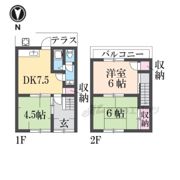 ヨシダハウスA棟の間取り画像