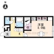 レオパレスYAMADAthreeの間取り画像