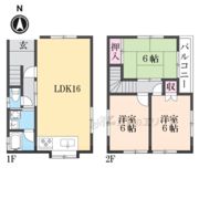 中一戸建の間取り画像