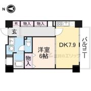 ベルアンジュ奈良の間取り画像