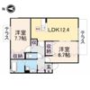 カーサフルーレⅠ・Ⅱの間取り画像