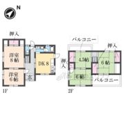 勢野西4丁目戸建の間取り画像