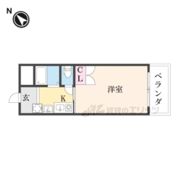 亀井弐号館の間取り画像
