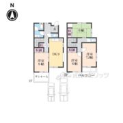 真美ヶ丘7丁目5-36貸テラスハウスの間取り画像