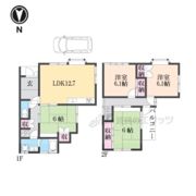 小平尾町3-11貸家の間取り画像