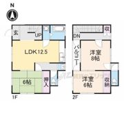 郡山新町テラスハウスの間取り画像