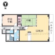 メゾン田井新町の間取り画像