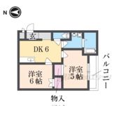 権内マンションの間取り画像