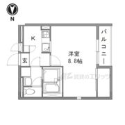 レオネクスト清都Ⅱの間取り画像