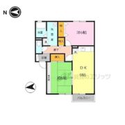 メゾンベイリーフの間取り画像