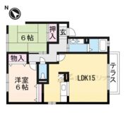 セジュールならやまⅡの間取り画像