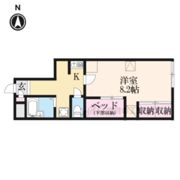 レオパレスサイトウの間取り画像