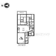 セピアコート三好の間取り画像