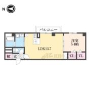ARCENCIEL COURT橿原神宮前の間取り画像