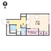 レオパレス万葉の間取り画像