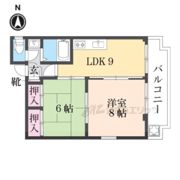コーポ綿町の間取り画像