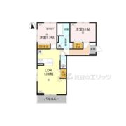 ボヌール斑鳩の間取り画像