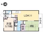 サンクコール朝和ABの間取り画像