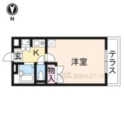 レオパレス関屋の間取り画像