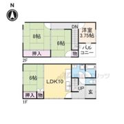 サンハイツ笛堂の間取り画像