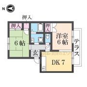ヴィラージュ堀川の間取り画像