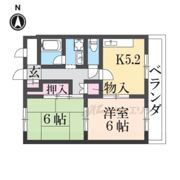 ニューエストタカダの間取り画像
