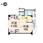ビレッジハウス曽大根1号棟の間取り画像