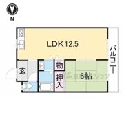 内田山ハイツの間取り画像
