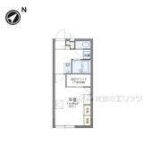 レオパレスセジュールの間取り画像