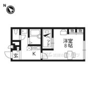 レオパレスセジュールの間取り画像