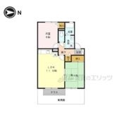 アルカディア A棟の間取り画像
