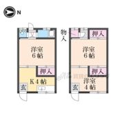 岡本住宅の間取り画像