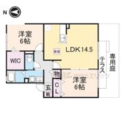 グリーンフィールドB棟の間取り画像
