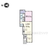 サンシャイン中曽司の間取り画像