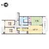 高の原駅西団地14号棟の間取り画像