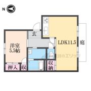 フレグランスUの間取り画像