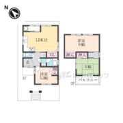 小明町727-5貸家の間取り画像
