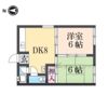 大中ハイツの間取り画像
