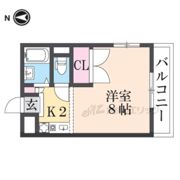 リヴィエール2号館の間取り画像