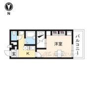 レオパレス幸甚の間取り画像