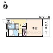 レオパレスハートピア15の間取り画像