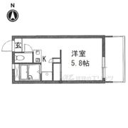 レオパレスハートピア15の間取り画像