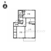RAFFLES 南八木Bの間取り画像