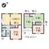 米山台3丁目5-6貸家の間取り画像
