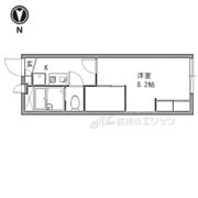 レオパレスユニバース橿原の間取り画像